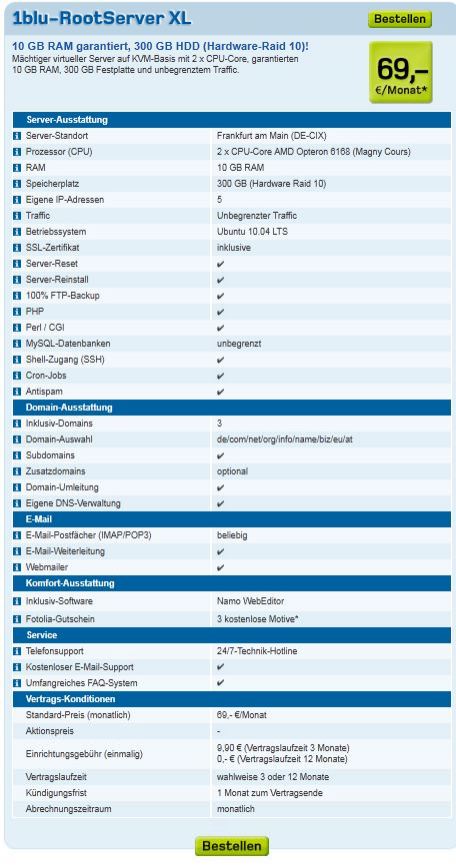 Root Server XL